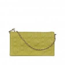 CH Cartera Clutch Amarilla