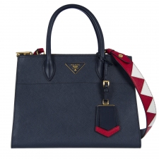 Prada Bolso Paradigme Azul