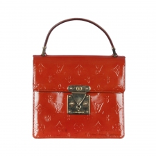 LV Bolsito Spring Street Vernis Naranja