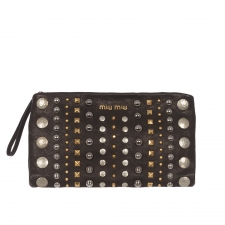 Miu Miu Clutch Tachuelas