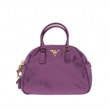 Prada Bolsito Morado Raso