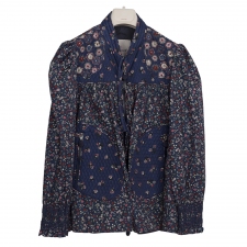 Moncler Chaqueta Navy Floral Patchwork 2