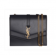 Saint Laurent Bolso Sulpice Mediano Azul