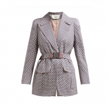 Fendi Chaqueta Romantic Tiles Rosa 36