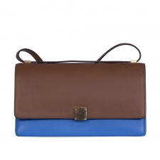 Céline Medium Case Camel y Azul