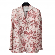 Gucci Blazer Lino Floral T 38