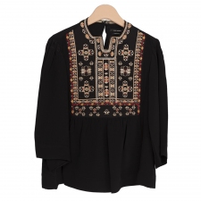 Isabel Marant Blusa Bordada Roma  T 38