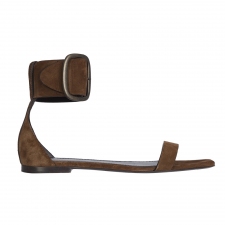 Saint Laurent Sandalias LouLou Camel 39