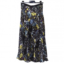 Erdem Falda Midi Plisada Floral T 38