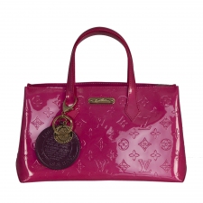 Louis Vuitton Wilshire PM Vernis Fucsia