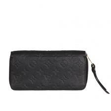 Louis Vuitton Cartera Zippy Piel Negra