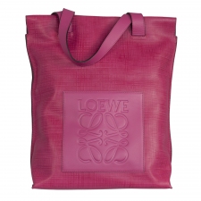 Loewe Bolso Shopper Piel Fucsia