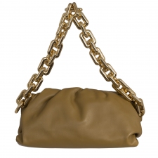 Bottega Veneta Chain Pouch Camel