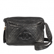 Chanel Bolso Camera Vintage Negro