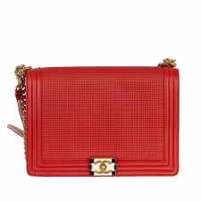 Chanel Bolso Boy Rojo