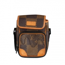 LV x Nigo Messenger Nano Damier