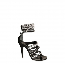 Balmain Sandalias Studded Cristal T 39