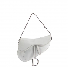 Dior Bolso Saddle Blanco