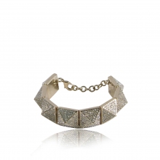 Valentino Pulsera Rockstud Cristal